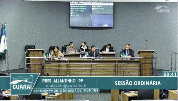 CÂMARA DE GUARAÍ  APROVA INDICAÇÕES EM SESSÃO ORDINÁRIA