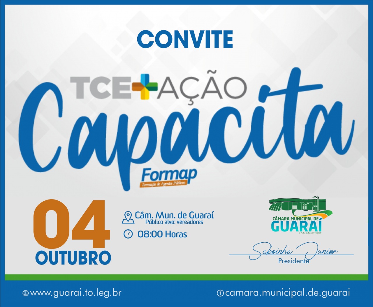 Vereadores participam do projeto TCE + Ação Capacita 